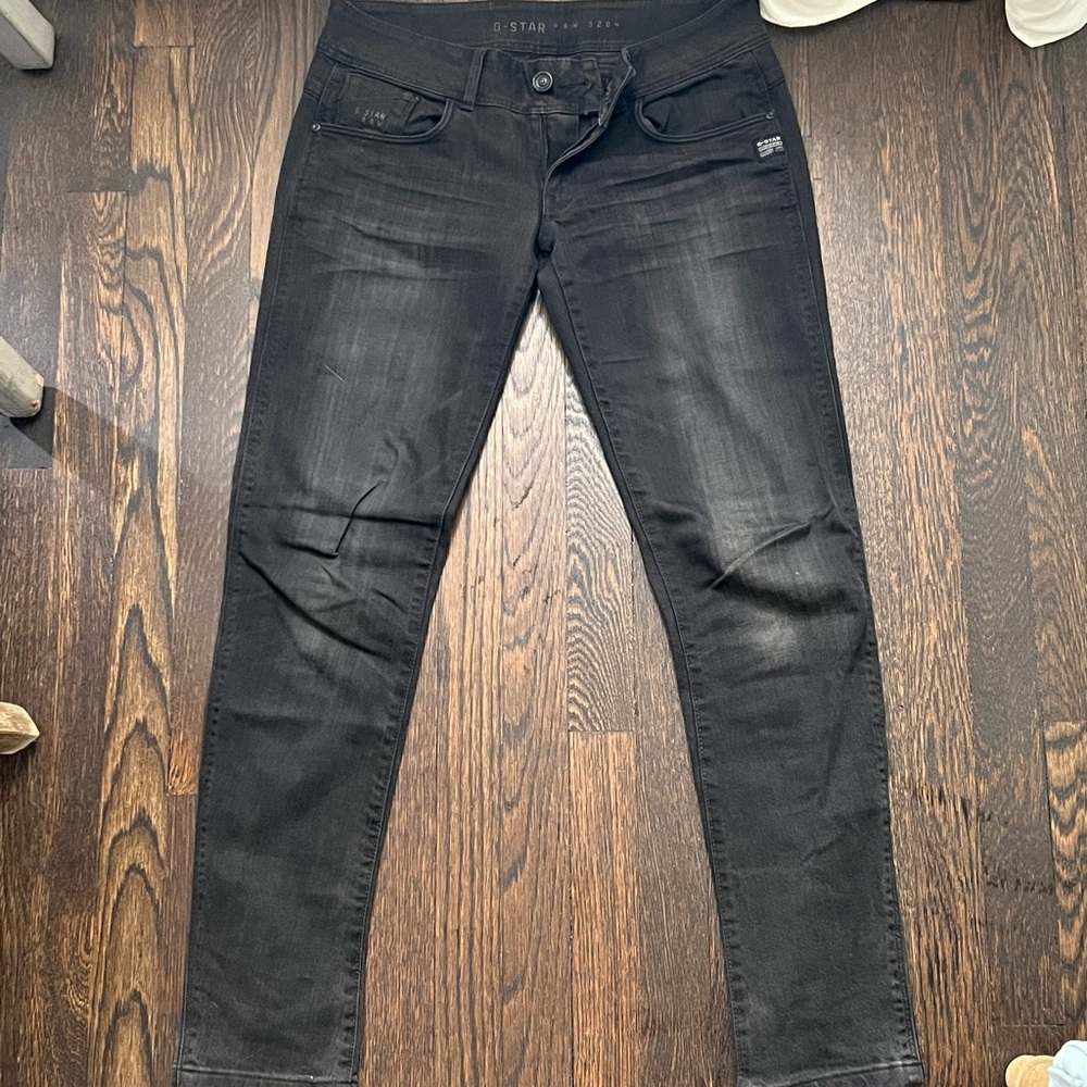 Black Skinny Designer G-Star jeans (willing to negotiate the price)
